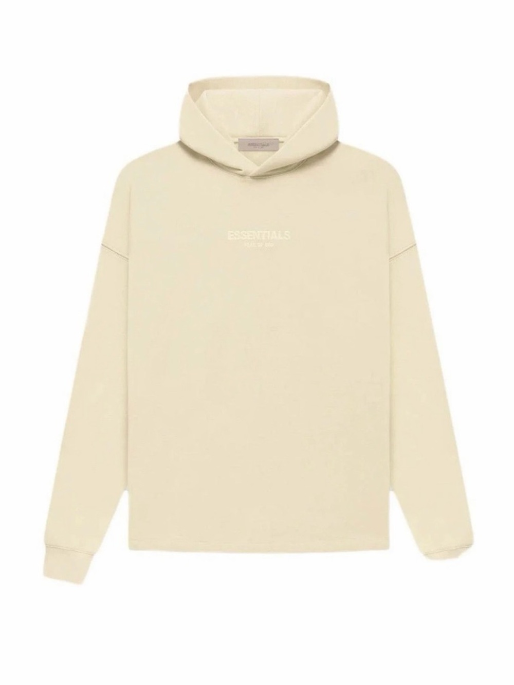 ESSENTIALS Men’s Cream Pullover Hoodie